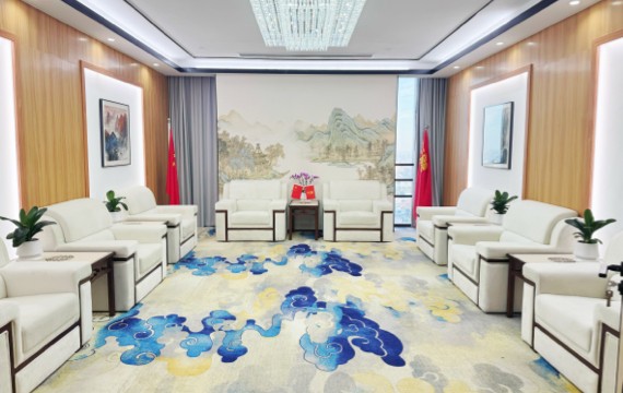 上海财经大学商学院领导一行参访银珑集团